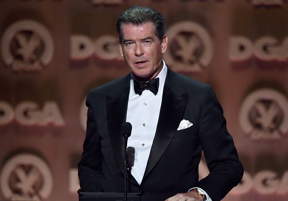 Pierce Brosnan en la 67 directores gremio anuales de las concesiones de América.