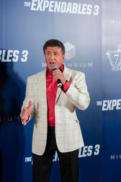 Sylvester Stallone en el Venetian Macao en 2014.