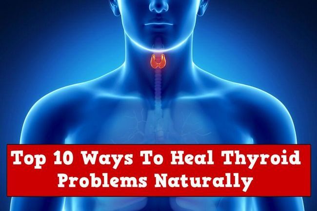 10 maneras para curar problemas de tiroides Naturalmente