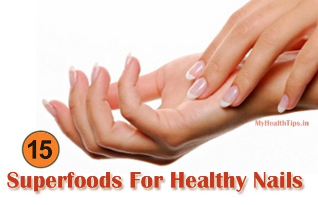 Top 15 superalimentos para uñas saludables