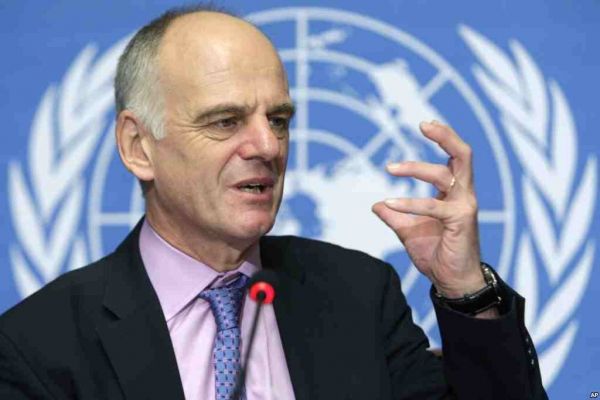 Coordinador del Ébola ONU, David Nabarro, insta a otros países a actuar de inmediato en respuesta a la crisis del Ébola.
