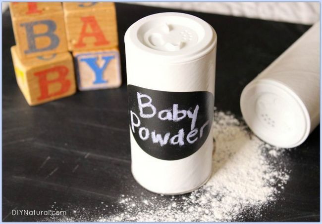 Homemade Baby Powder 1