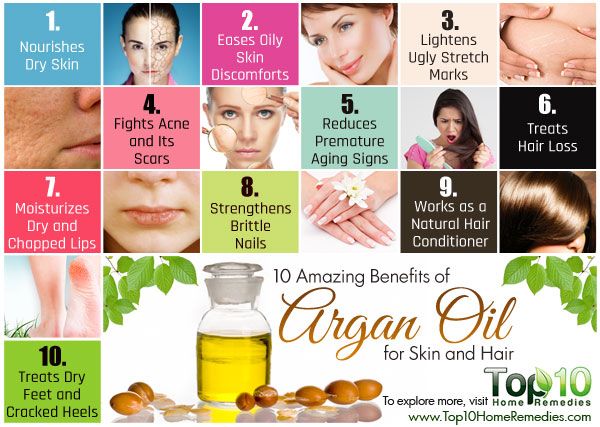 beneficios del aceite de argán para piel y cabello