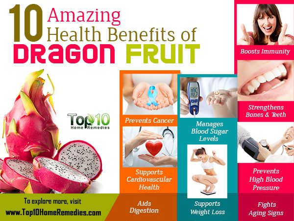 10 subsidios por enfermedad asombrosas de la fruta del dragón