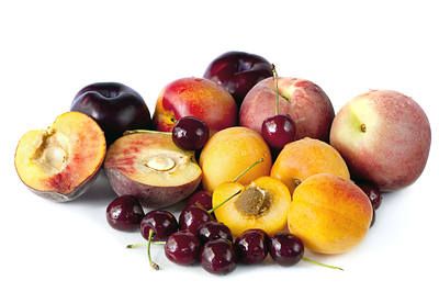 frutas de hueso
