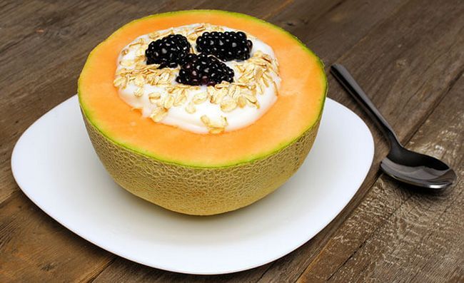 Yogurt-Cantaloupe