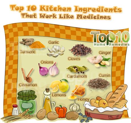 10 ingredientes de cocina que funcionan como medicamentos