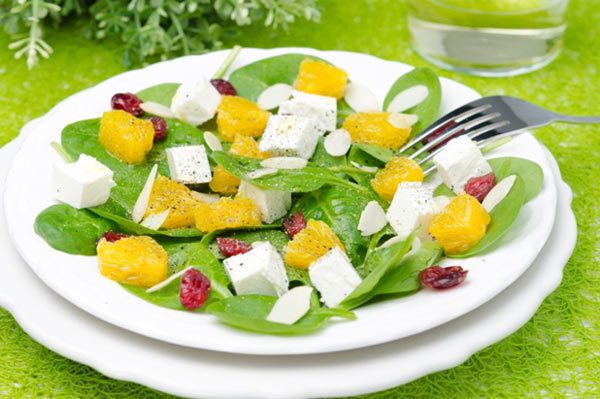 vegetales de hojas verdes para la salud ocular