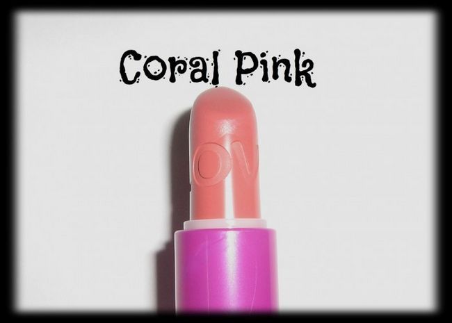 avon simplemente bastante lápiz labial rosado coralino