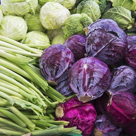 verduras crucíferas
