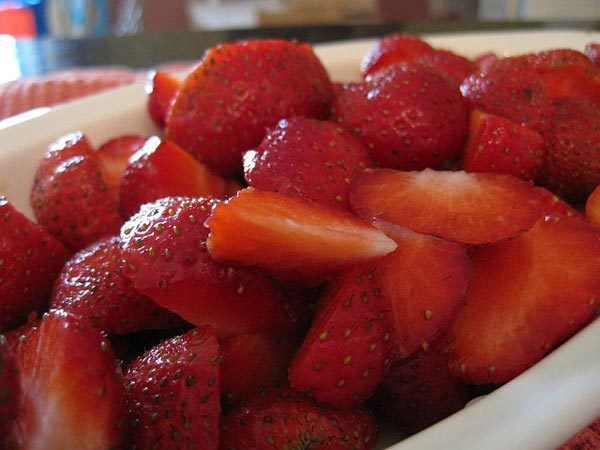 fresas para cuidado de la piel