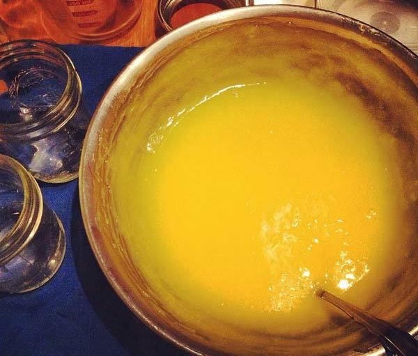 cuajada con limón para la piel