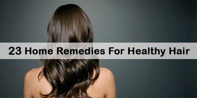 23 remedios caseros de bricolaje para el pelo sano