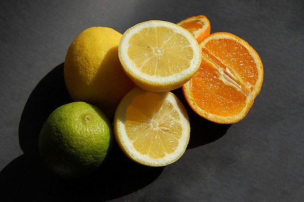 Naranja y limón para la cara