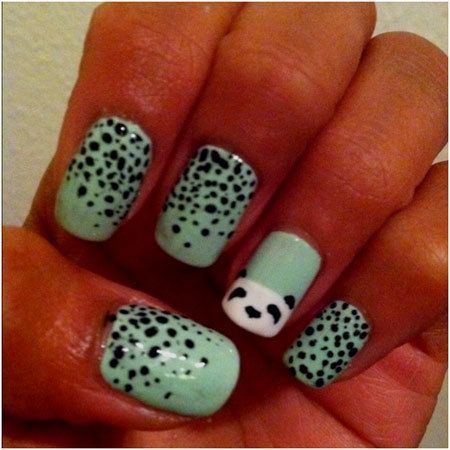 uñas panda