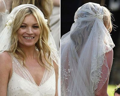 vestido de novia de Kate Moss