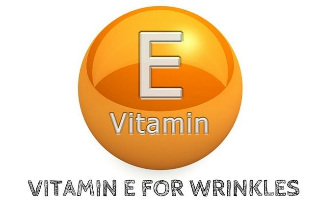 La vitamina E para las arrugas