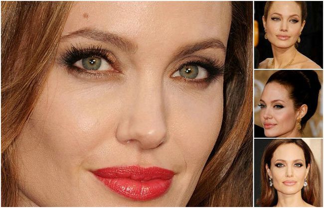 Angelina Jolie Ojo Inspirado Tutorial de maquillaje