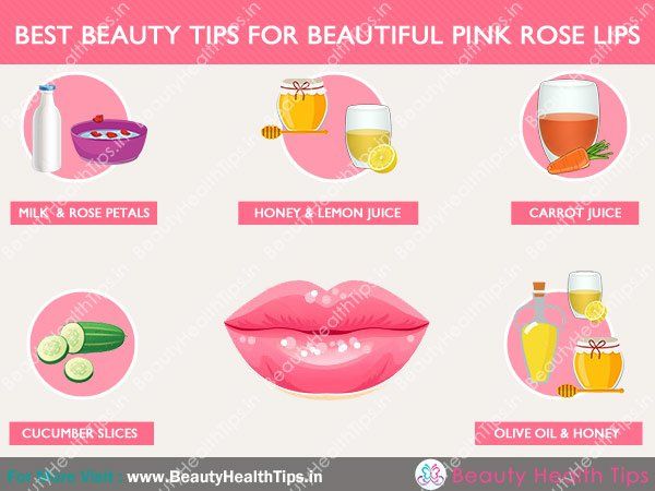 Los mejores consejos de belleza para hermosa rosa labios subieron