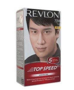 Revlon velocidad máxima hombre color del pelo, negro natural