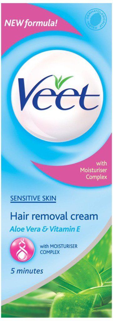 Veet crema de depilación, crema sensible