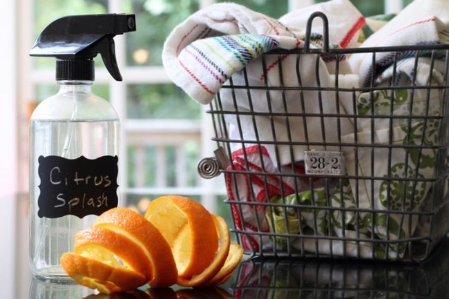 DIY Citrus Splash All-Purpose Cleaner