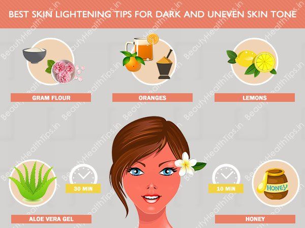 para aclarar la piel-tips-para-oscuro y desigual-tono de piel