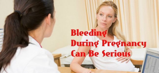 Sangrado durante el embarazo puede ser grave