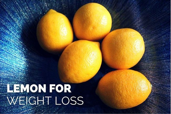 Limones para bajar de peso