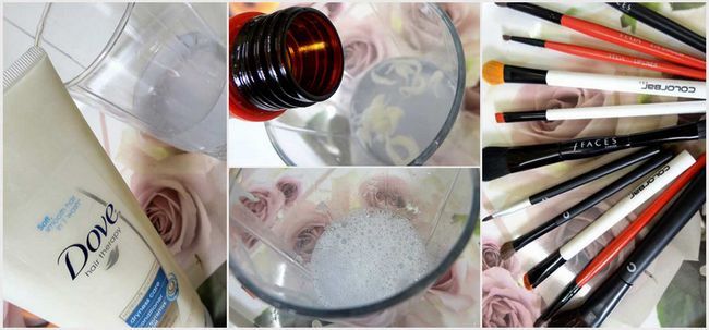 DIY - Maquillaje Homemade cepillo limpiador con pasos y Cuadros detallados