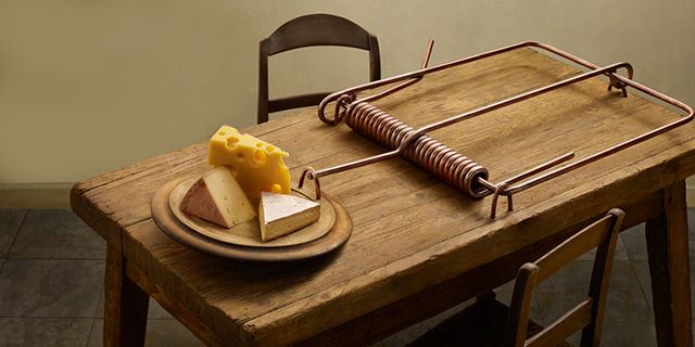 Ratón-Trampa-Queso