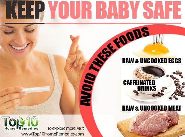 alimentos a evitar durante el embarazo