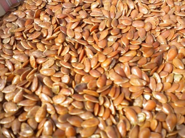 Las semillas de lino para problemas de la piel
