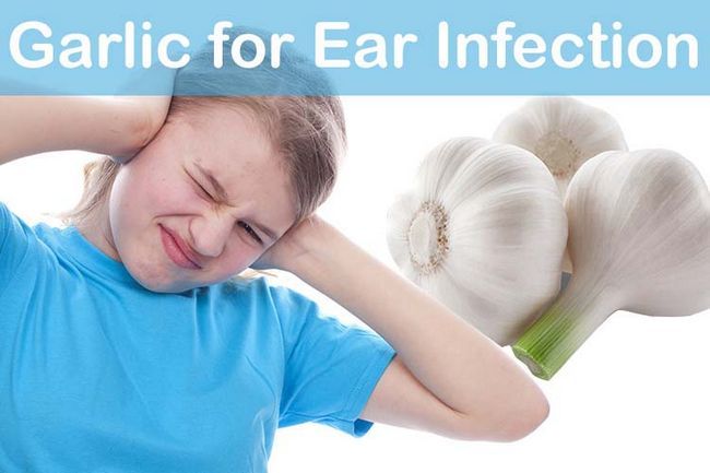 El ajo para la infección del oído