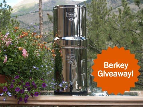 Ganador: filtro de agua Berkey real con filtros de fluoruro PF2 - $ 300 de valor