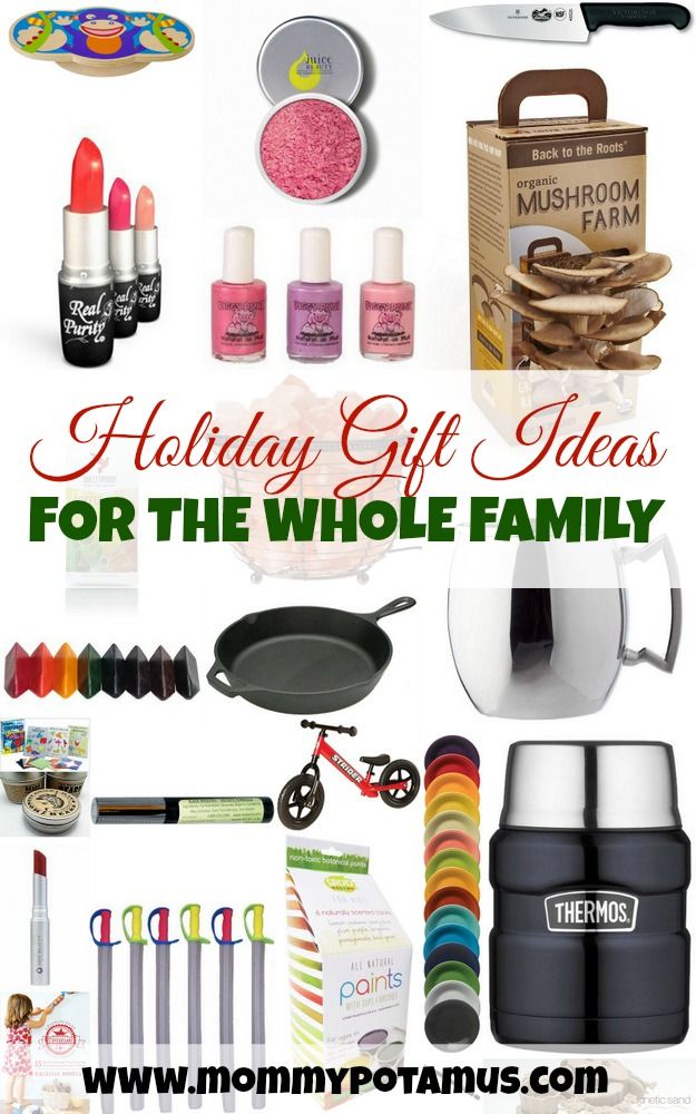 Holiday Gift Ideas para toda la familia - Mommypotamus