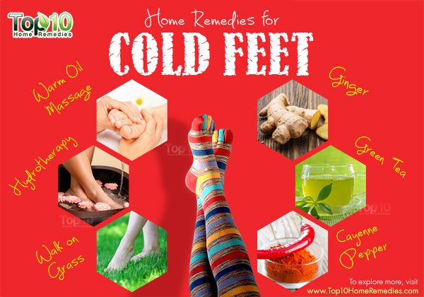 Remedios caseros para los pies fríos
