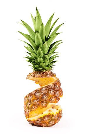 cáscara de la piña