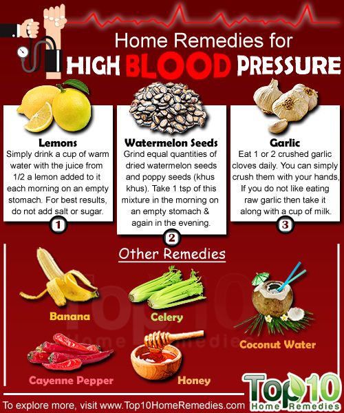remedios caseros para la presión arterial alta