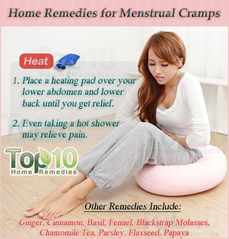 remedios caseros para los dolores menstruales