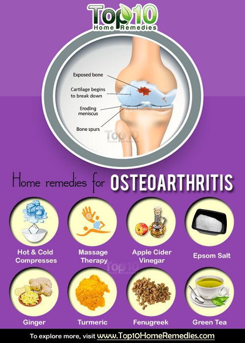 Remedios caseros para la osteoartritis