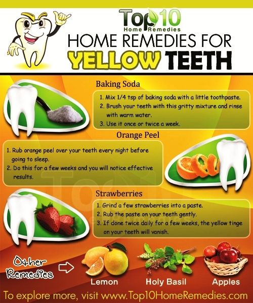 remedios caseros para dientes amarillos