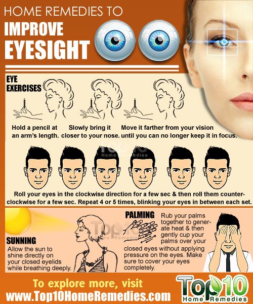remedios caseros para mejorar la vista