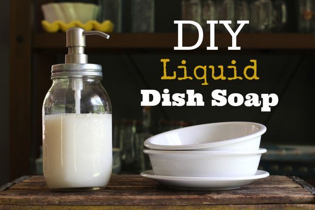 Hecho en casa Receta Liquid Soap Dish