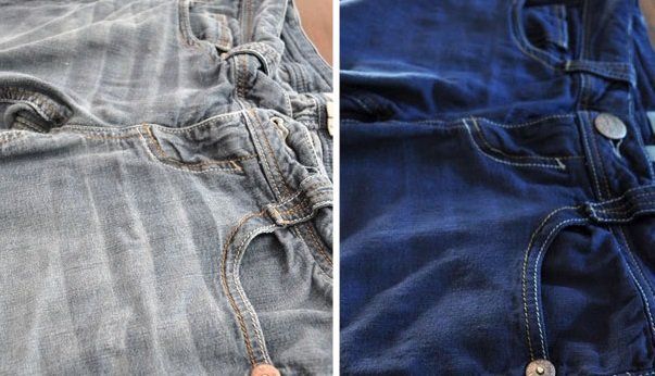 Andes tienda Darse prisa Cómo teñir viejo par de pantalones vaqueros a nuevo look nuevo