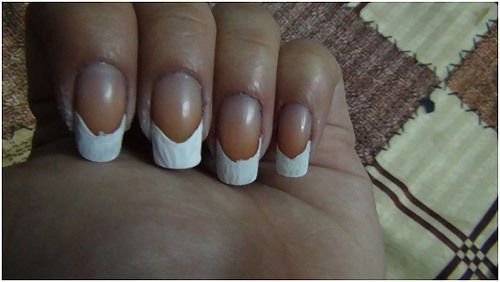 pintura acrílica para las uñas