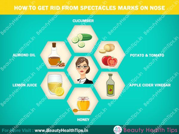 How-to-get-deshacerse-de-espectáculos-marcas-on-nariz