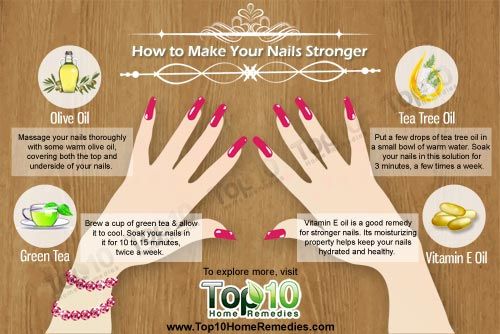 Cómo hacer que sus uñas más fuertes