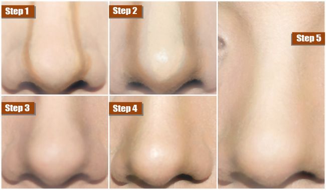 Cómo hacer que tu nariz se vea más delgada Con Maquillaje - Tutorial Con Pasos detallados e imágenes