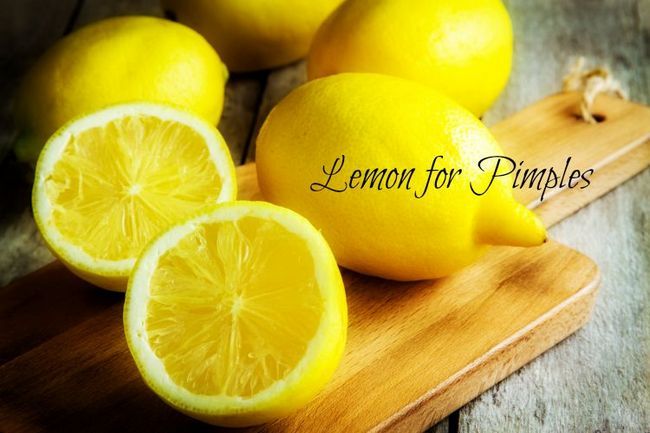 limón para las espinillas